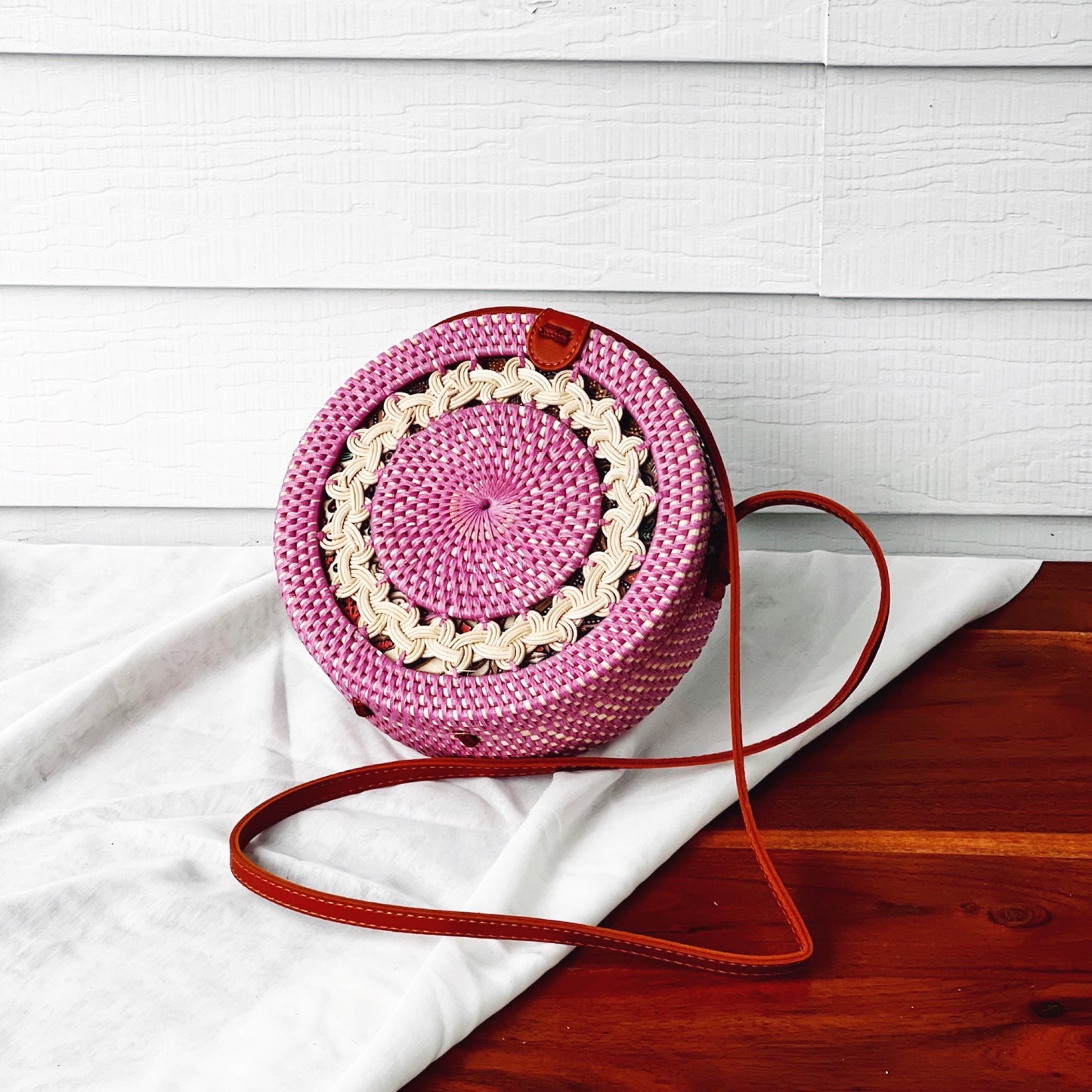 Bella | Bali Bags | Rattan Bag | Round Bag